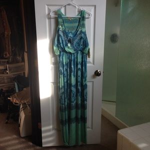 One World tank style maxi dress XL